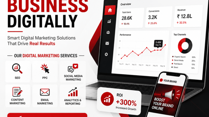 Digital Marketing at ₹400/Hour – No Contracts